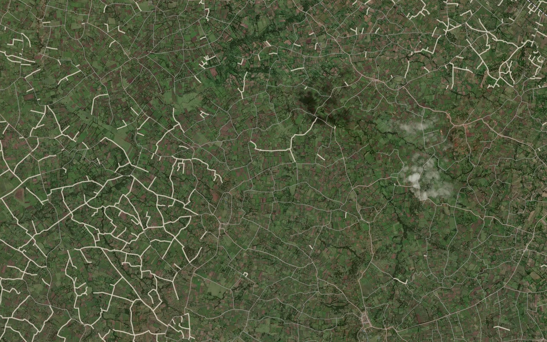 Satellite map of the Kapsimotwa