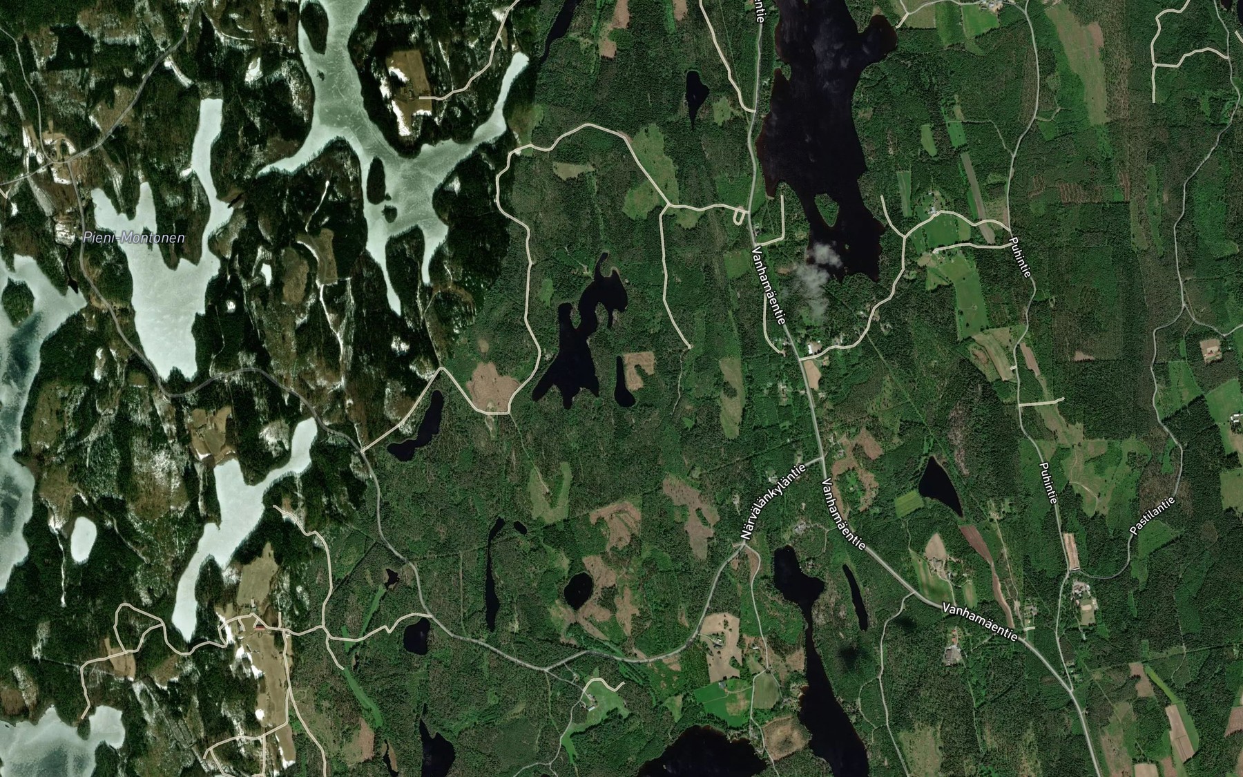 Satellite map of the Pieni Viitalampi