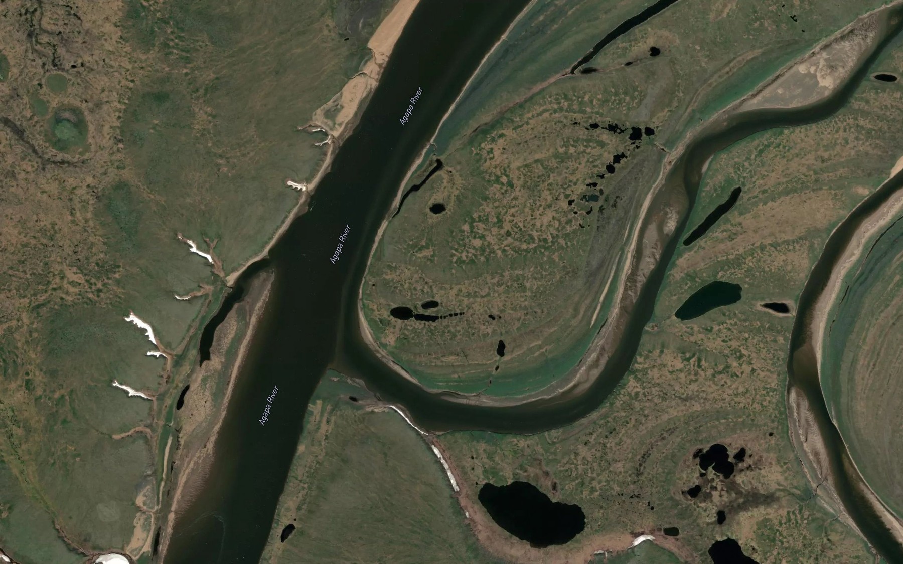 Satellite map of the Kuba