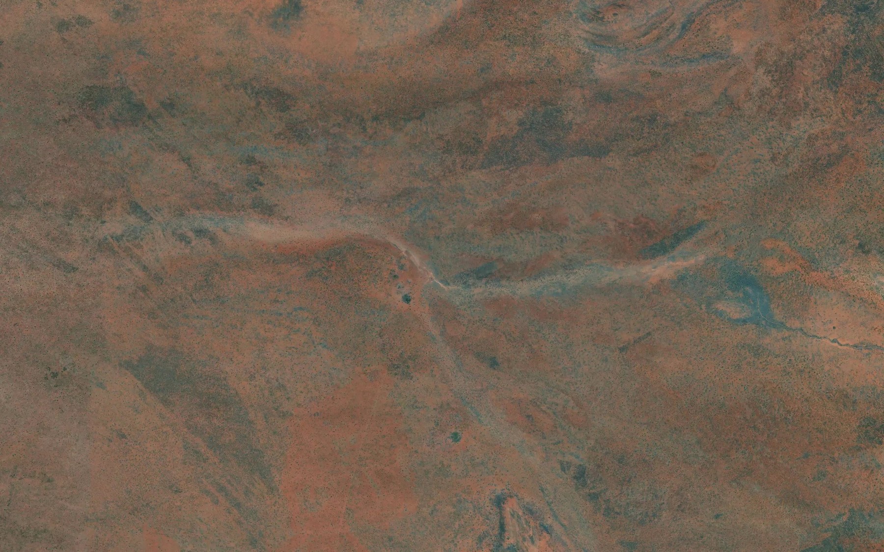 Satellite map of the Banana Spring