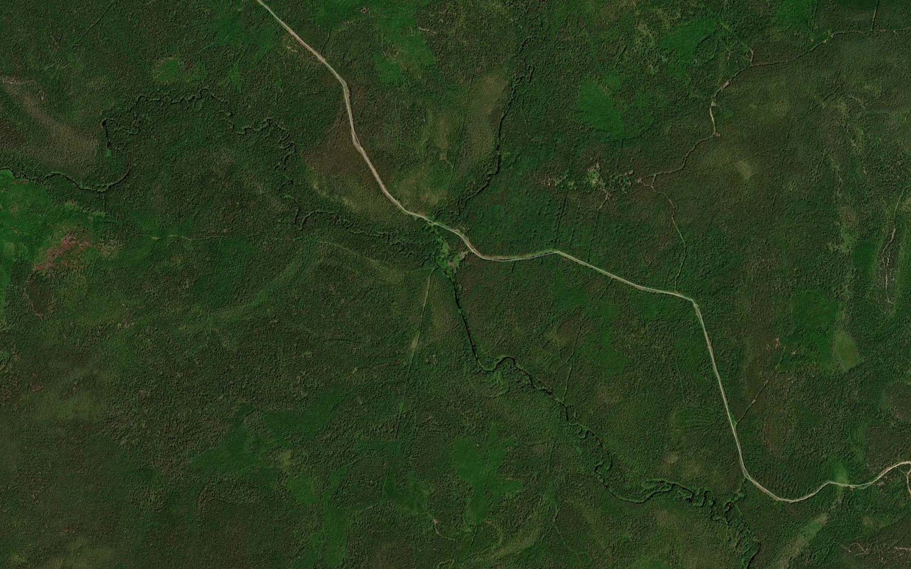 Satellite map of the Nizhniy Pozheg
