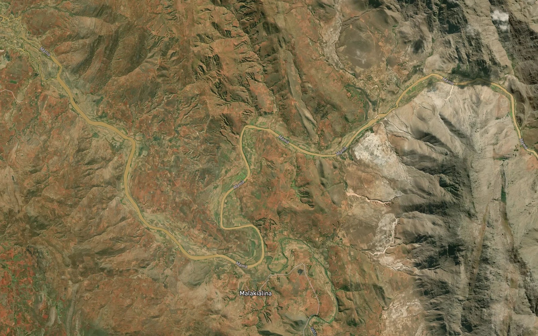 Satellite map of the Ivato