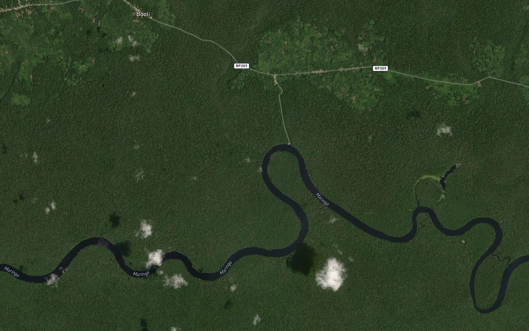 Satellite map of the Losifo