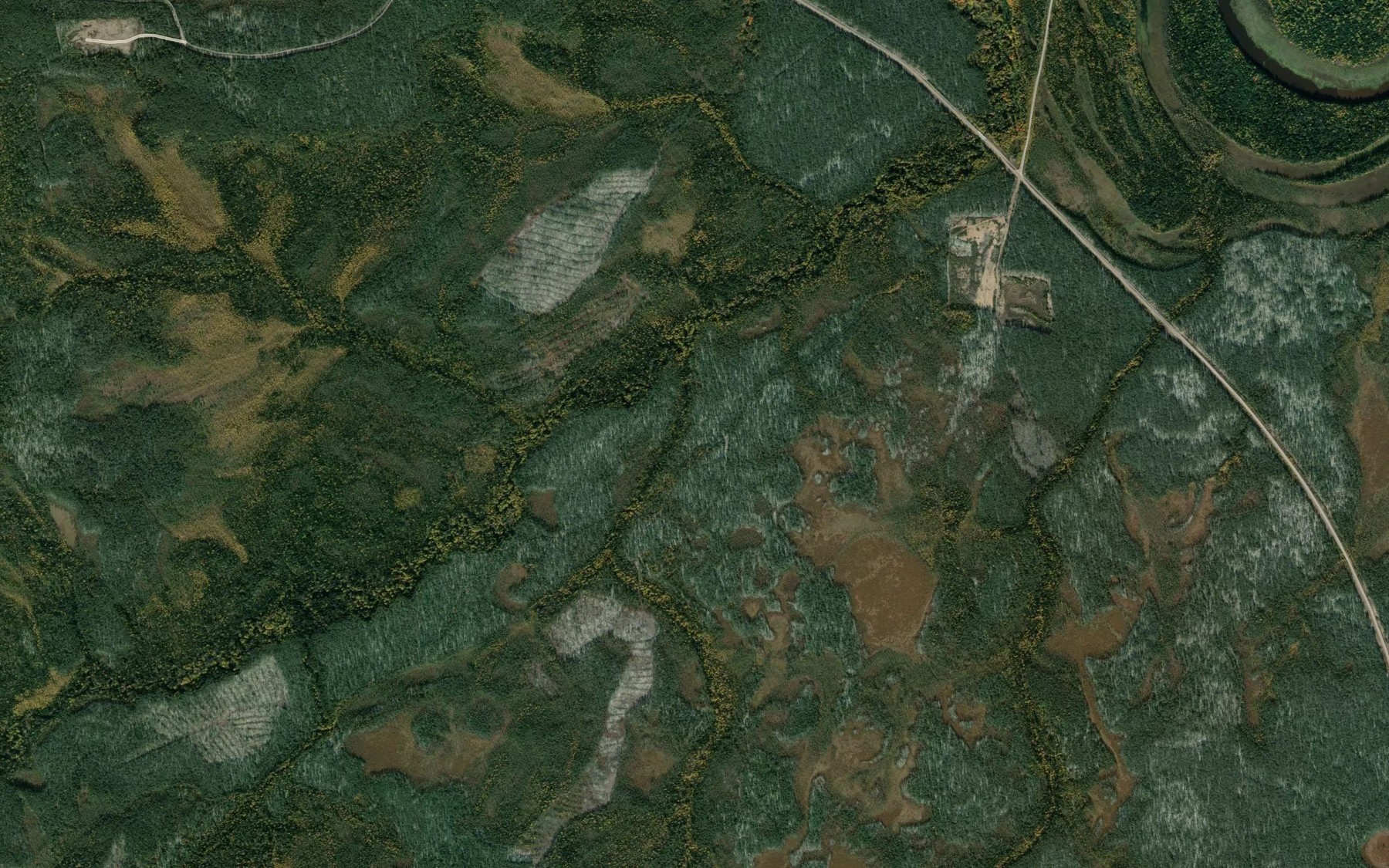 Satellite map of the Kerashor