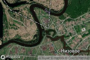 Satellite map of the Mordovskaya
