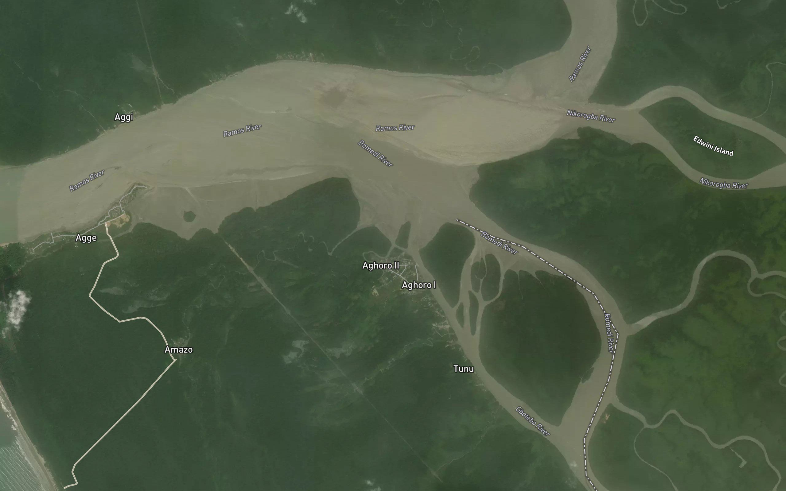 Aghoro Creek