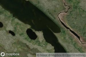 Satellite map of the Ministik Lake
