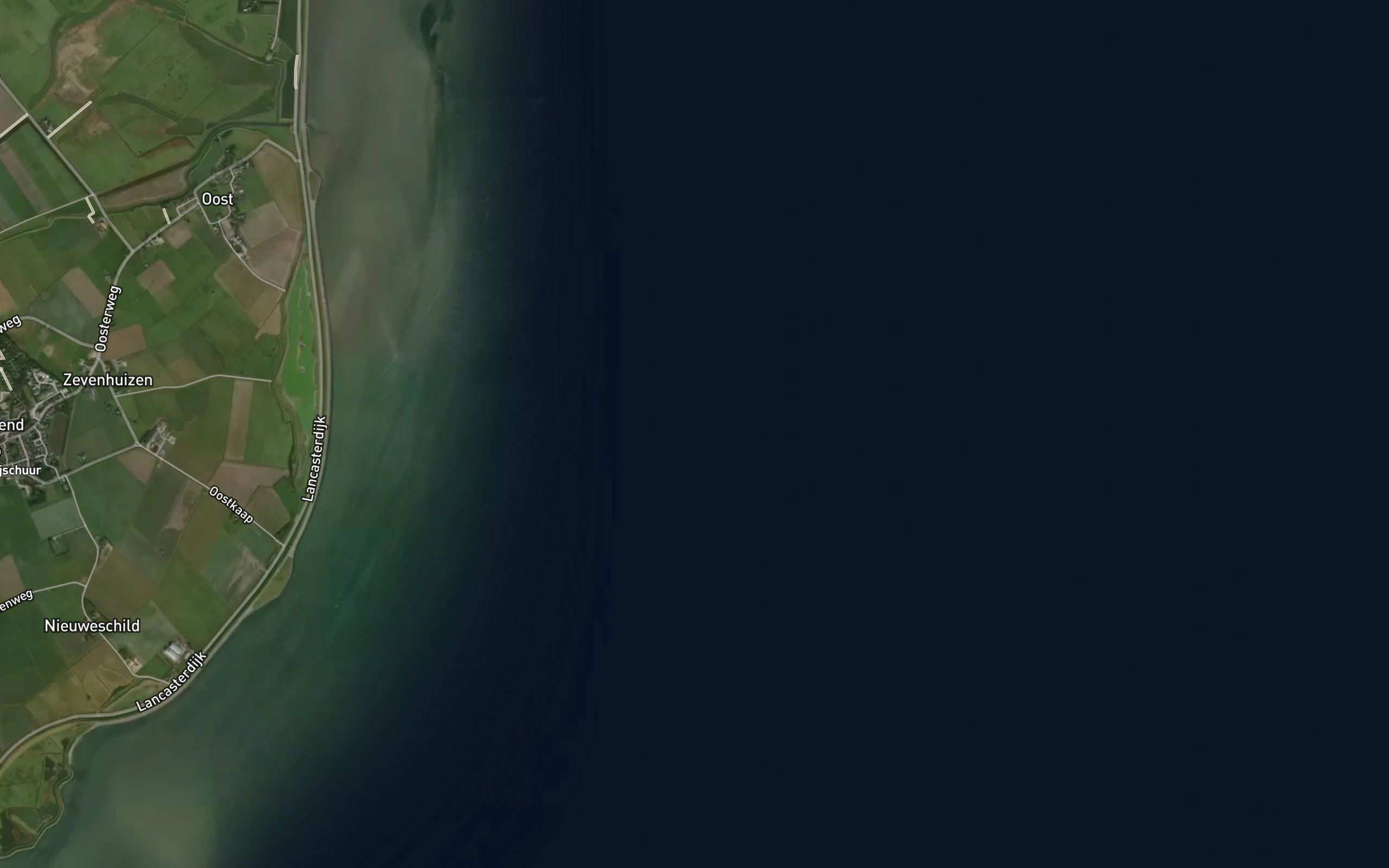 Vaarwater naar De Cocksdorp