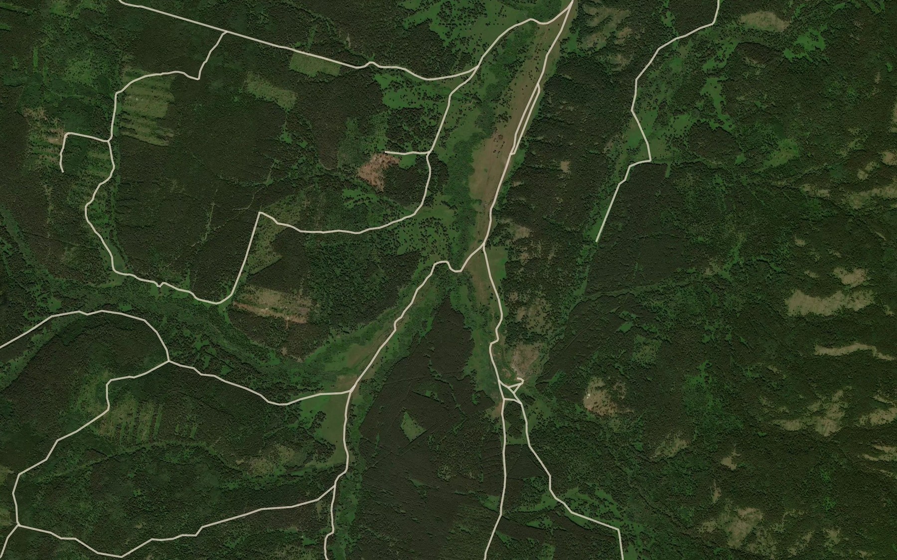 Satellite map of the Yadgar