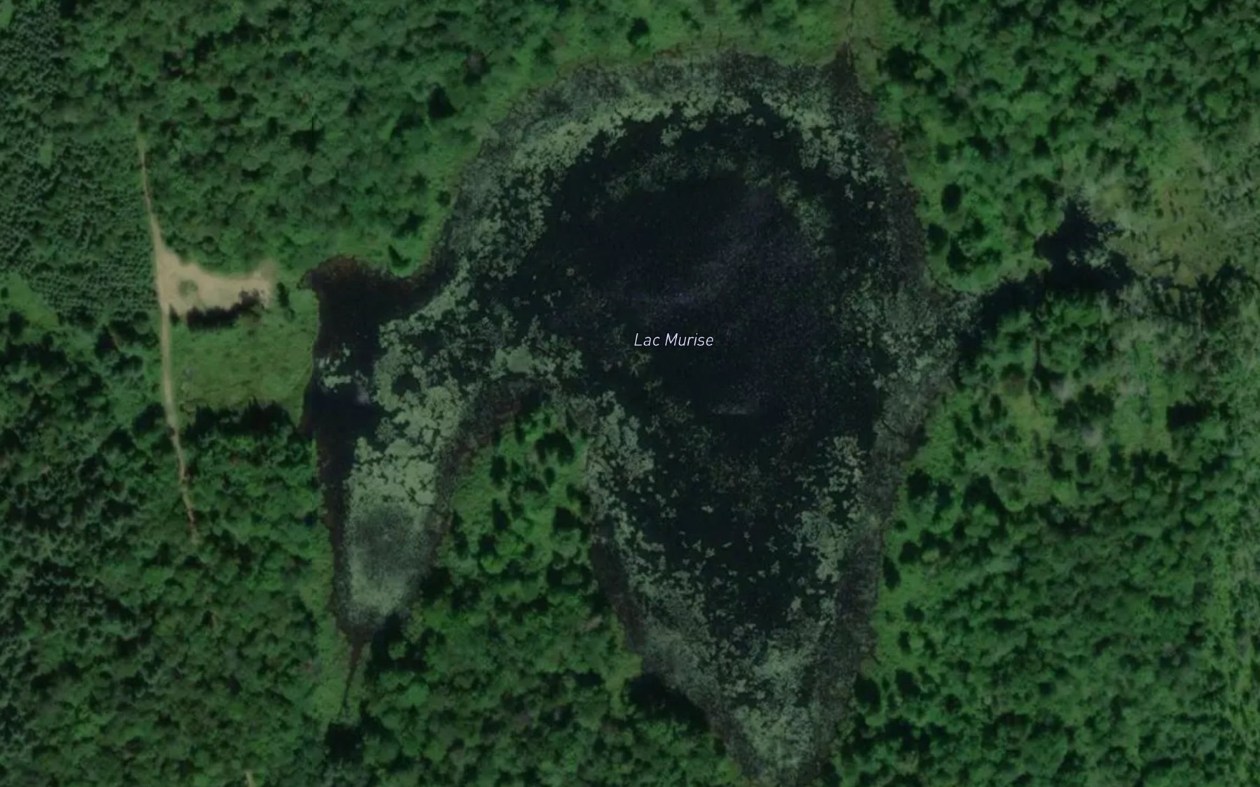 Satellite map of the Lac Murise