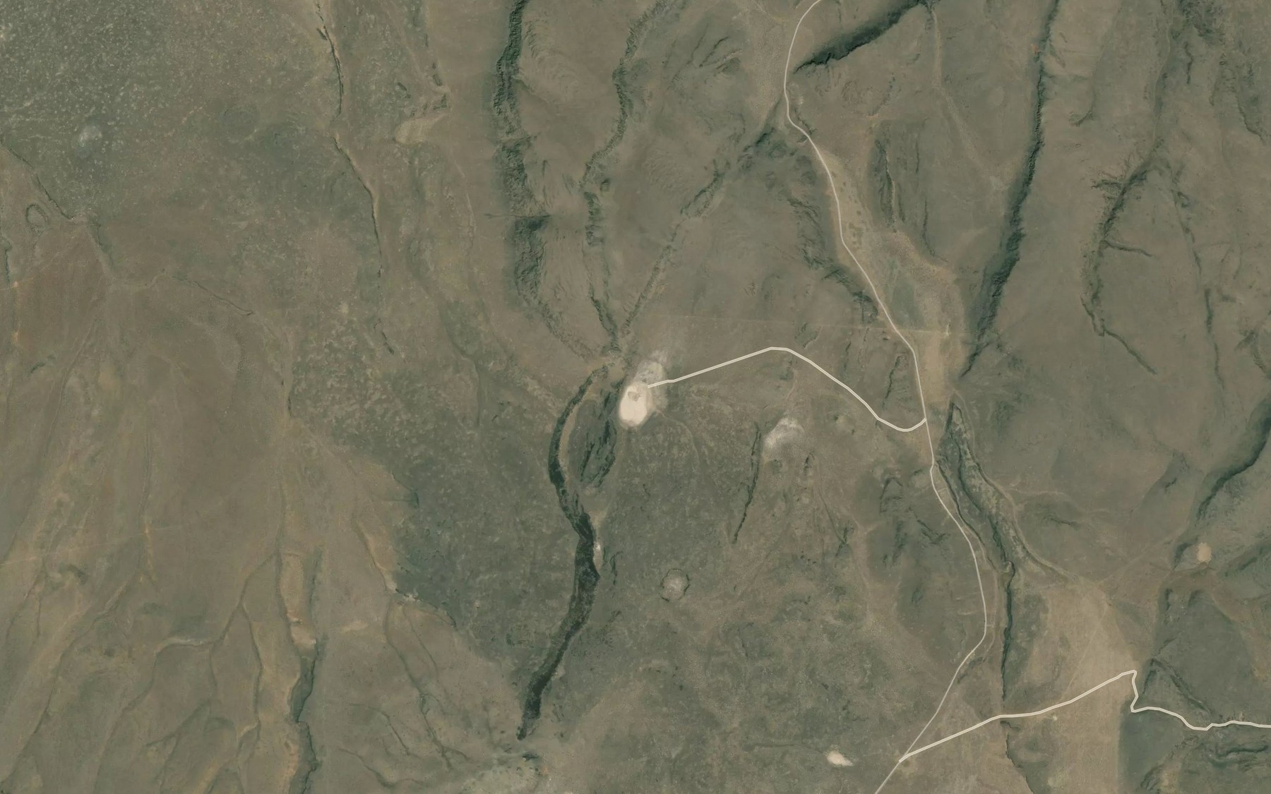 Satellite map of the Red Waterhole