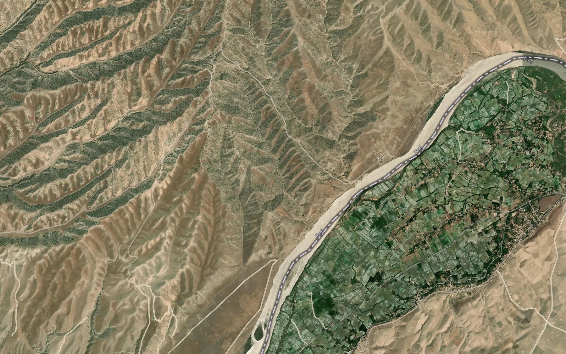 Satellite map of the Ovrag Kamarzuta