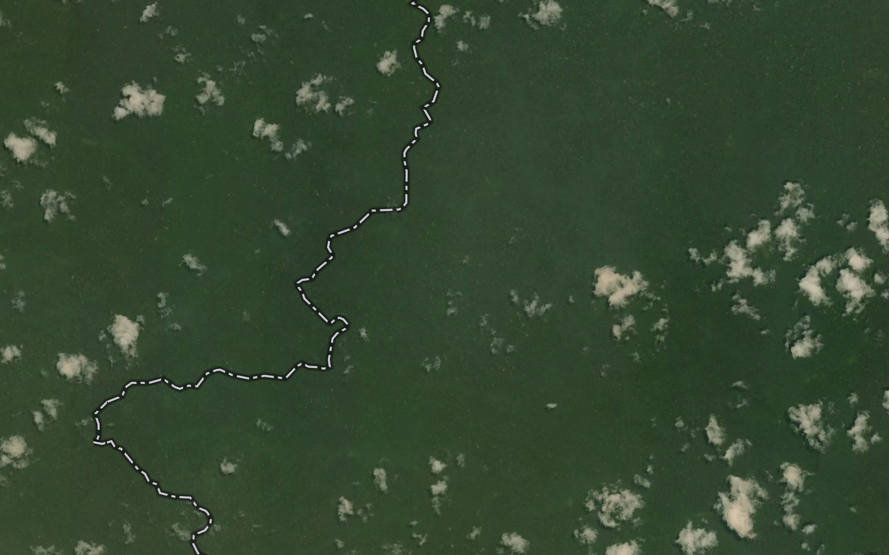 Satellite map of the Lengoue