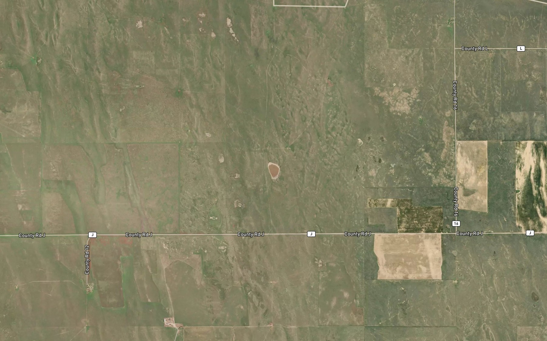 Satellite map of the Arsenic Lake