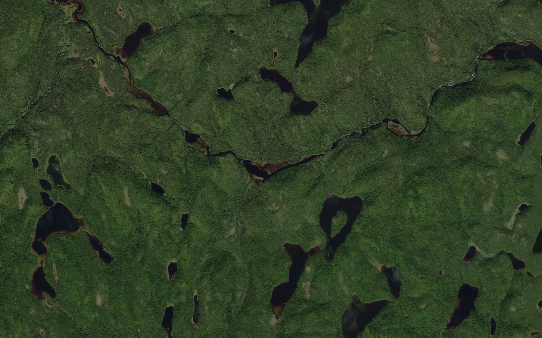 Satellite map of the Lac Tshihkuepinahue Upauhtukum