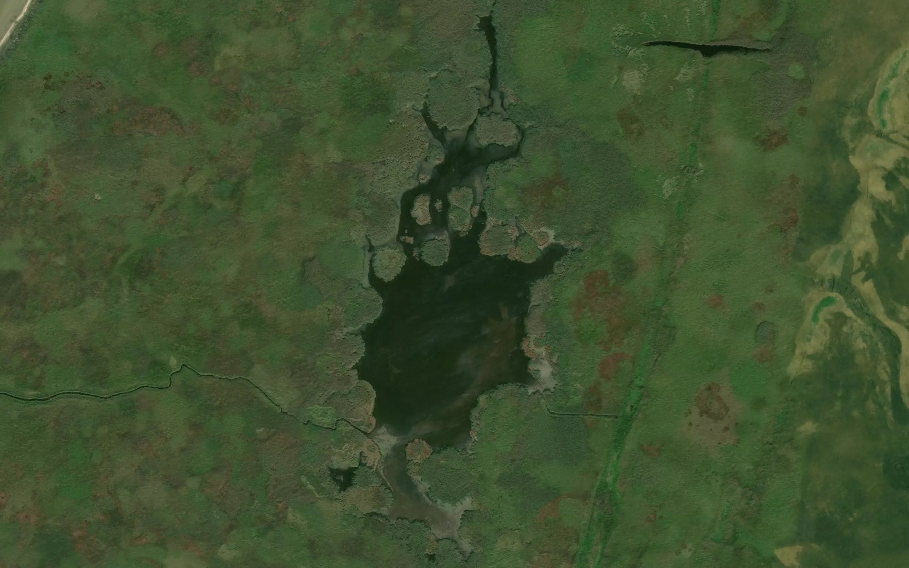 Satellite map of the Liman Biryuchiy Tretiy