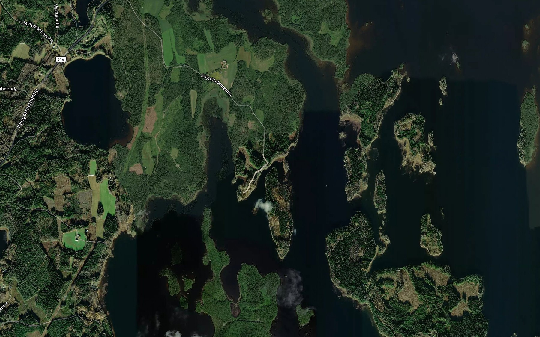 Satellite map of the Lakkisaarenkapea