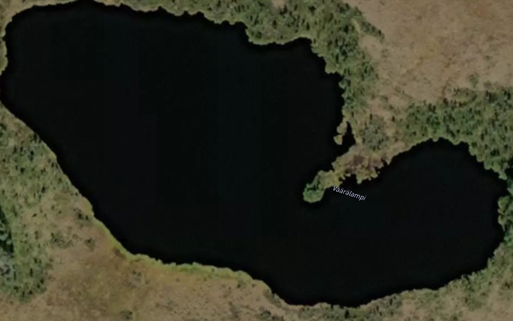 Satellite map of the Vaaralampi