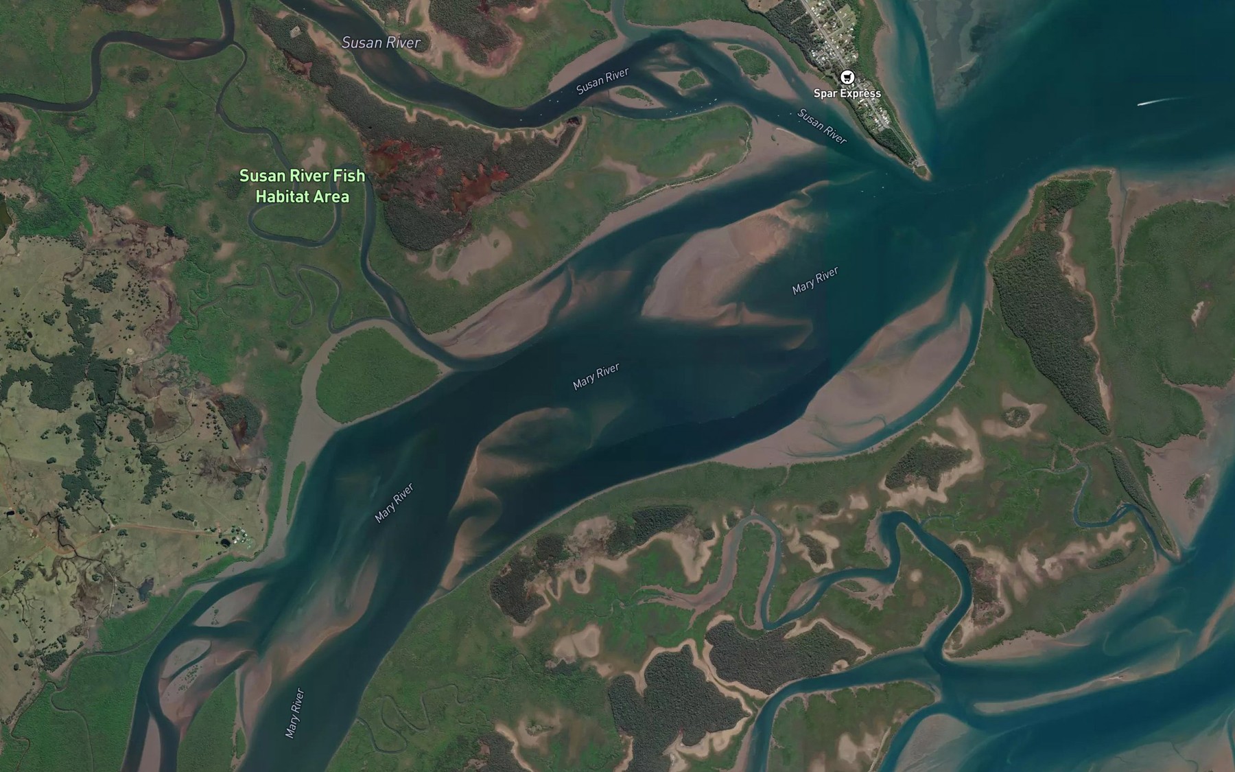 Satellite map of the Buttenshaw Bank