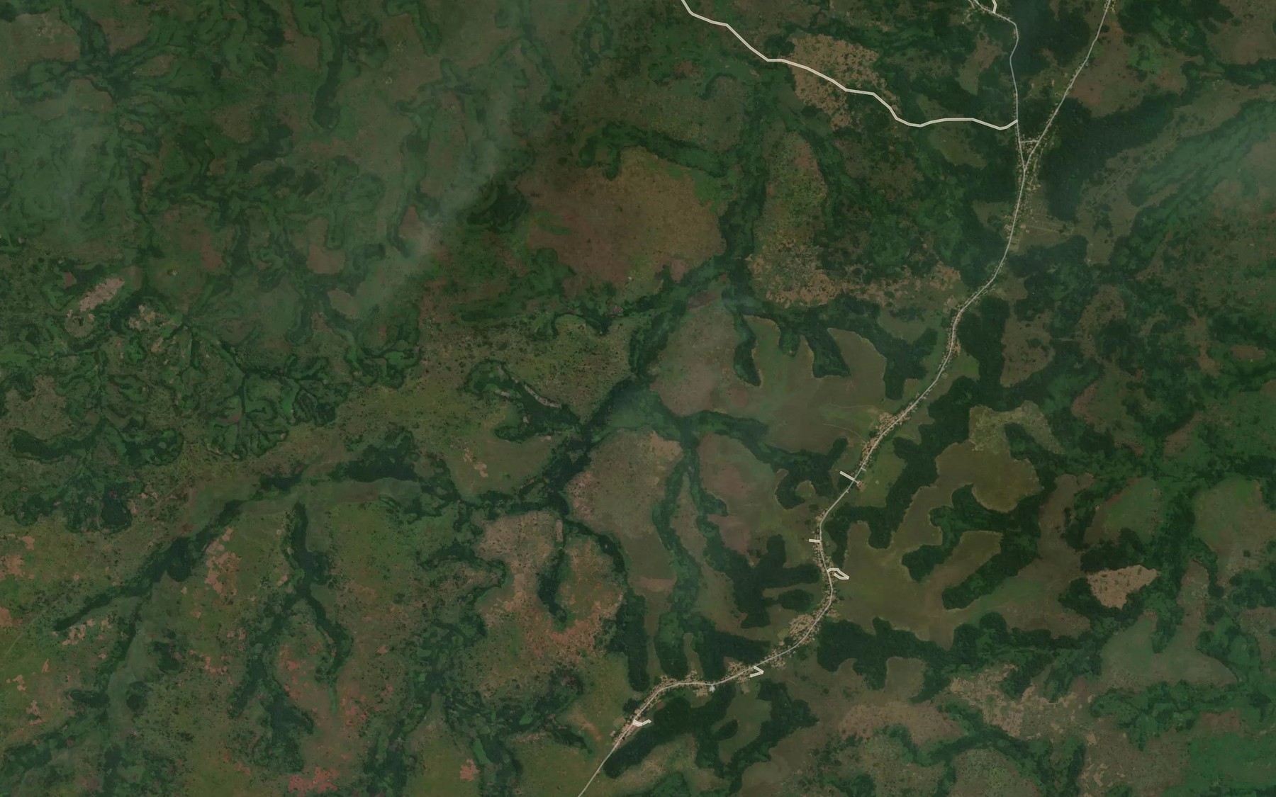 Satellite map of the Meta