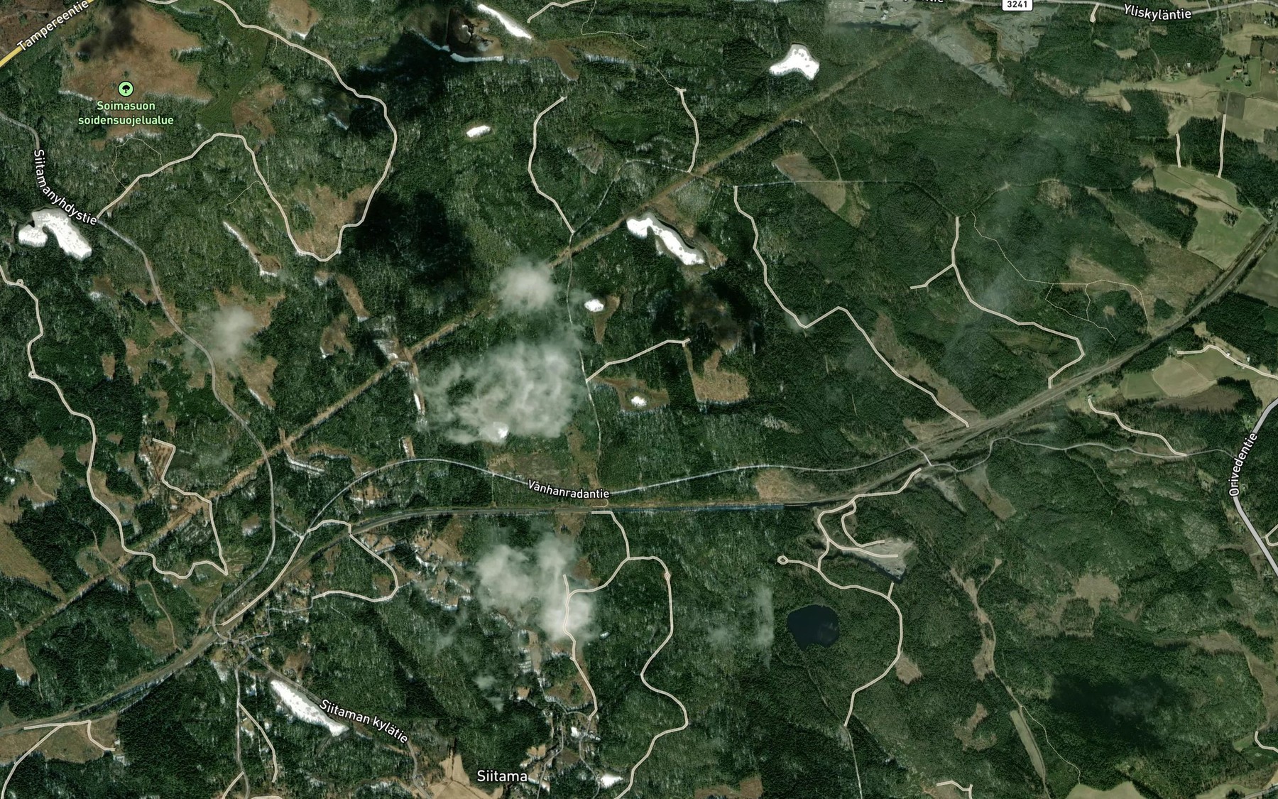 Satellite map of the Alinen-Kalaton