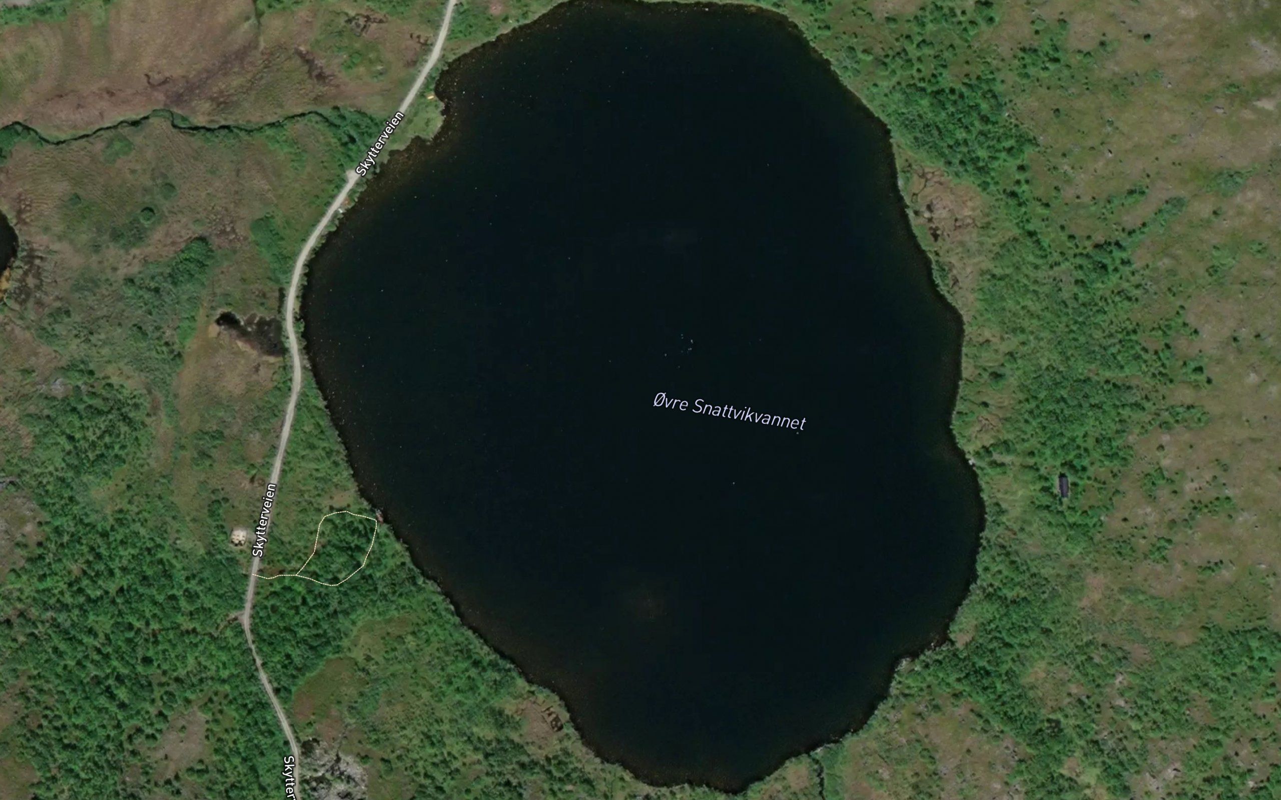 Snappvikvatnet,ovre