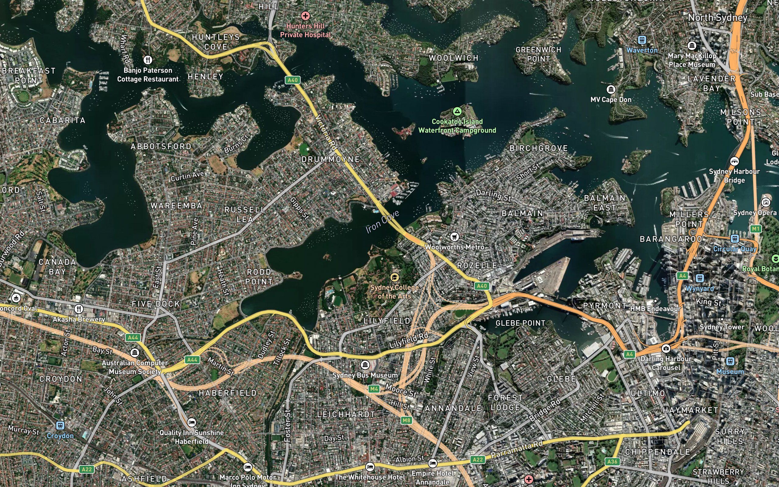 Rozelle Bay