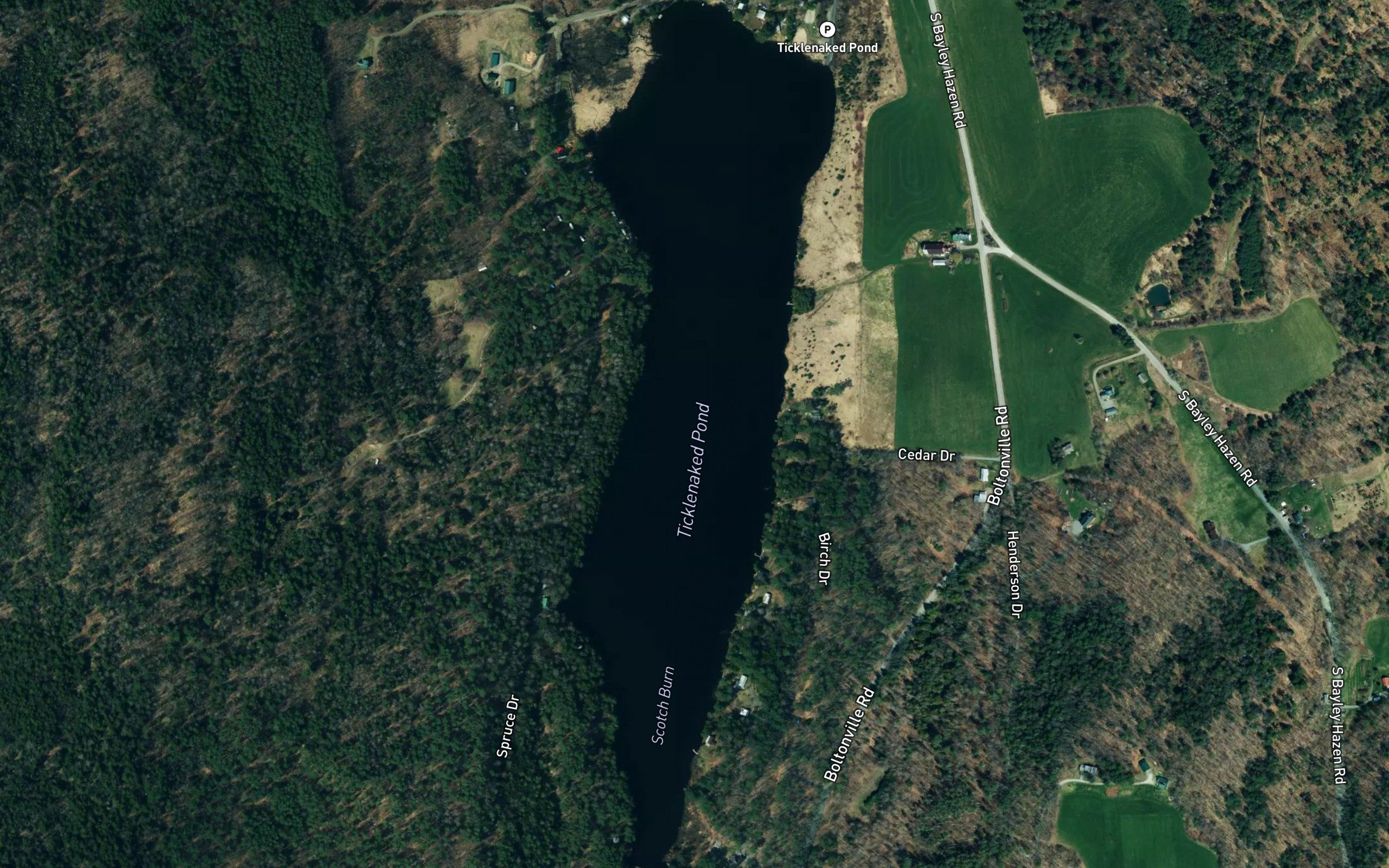 Ticklenaked Pond