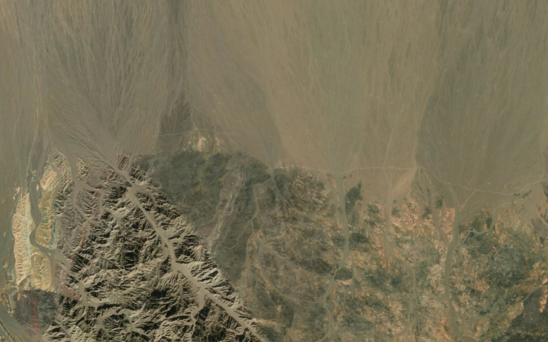 Satellite map of the Cheshmeh-ye Mir