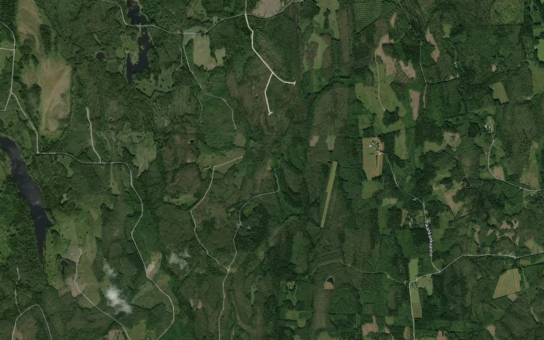 Satellite map of the Myllylampi