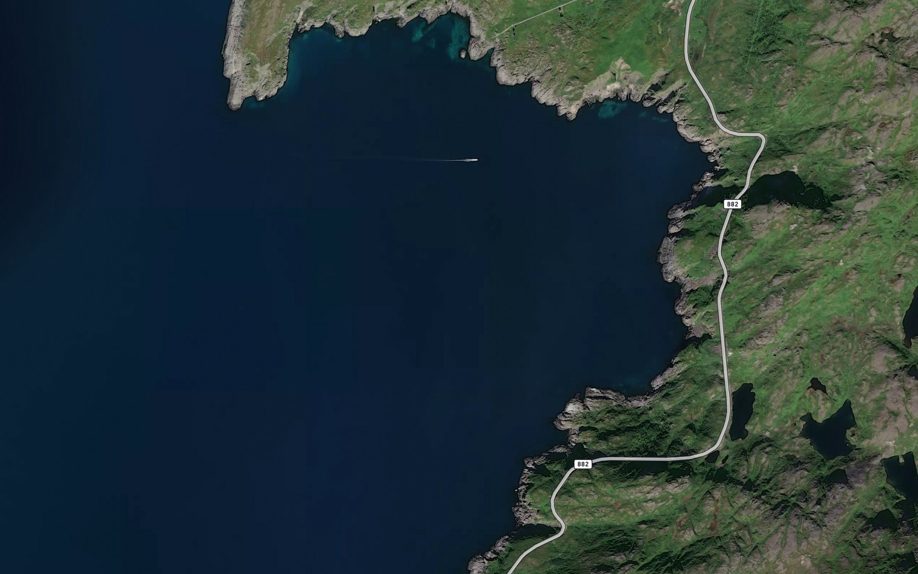 Satellite map of the Store Barvika