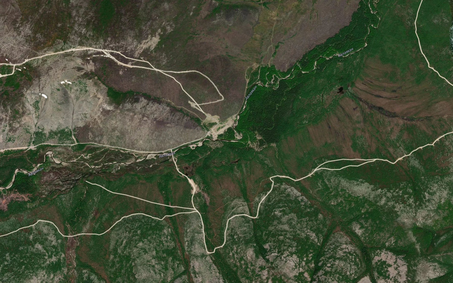 Satellite map of the Gremuchiy