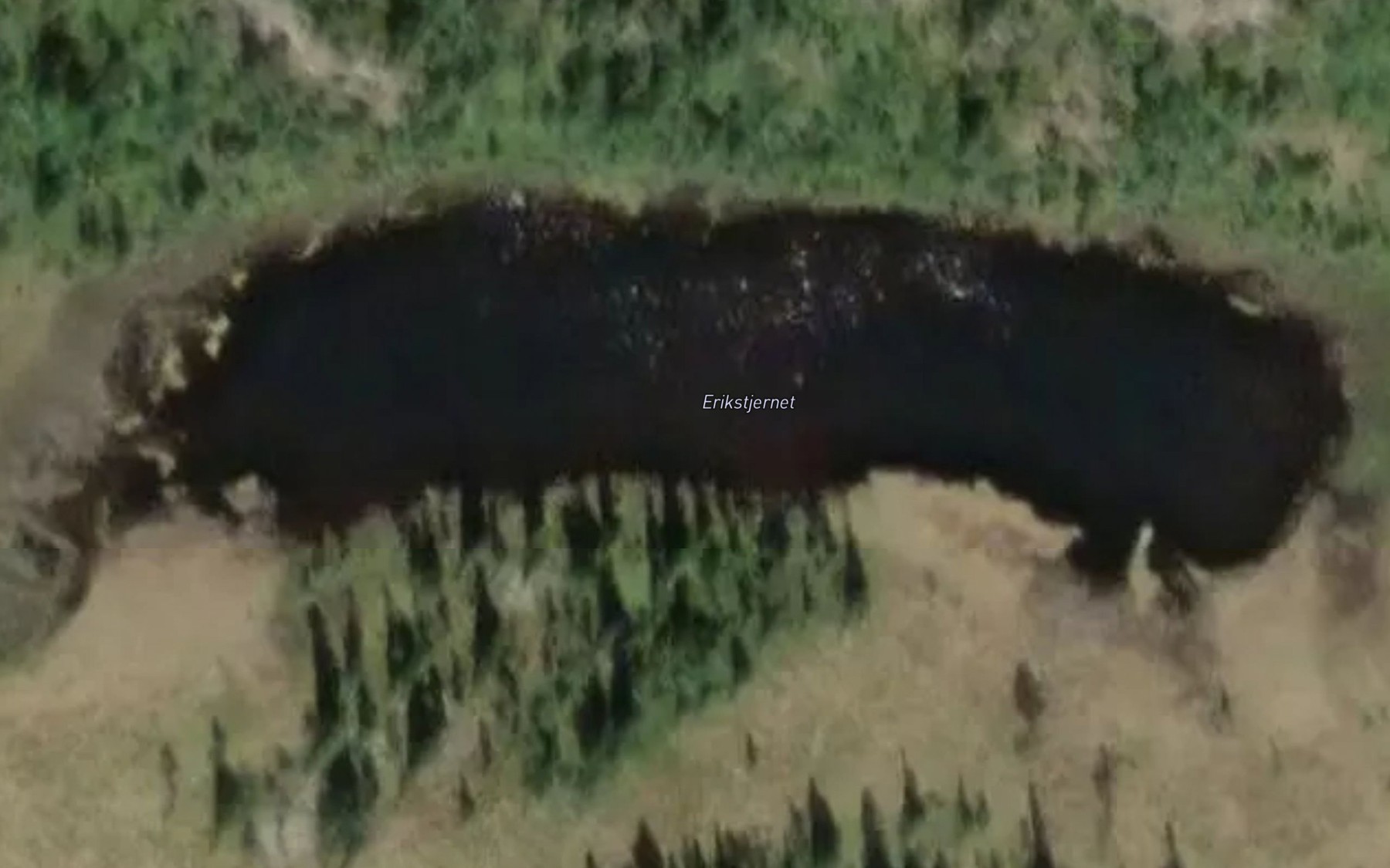 Satellite map of the Erikstjednet