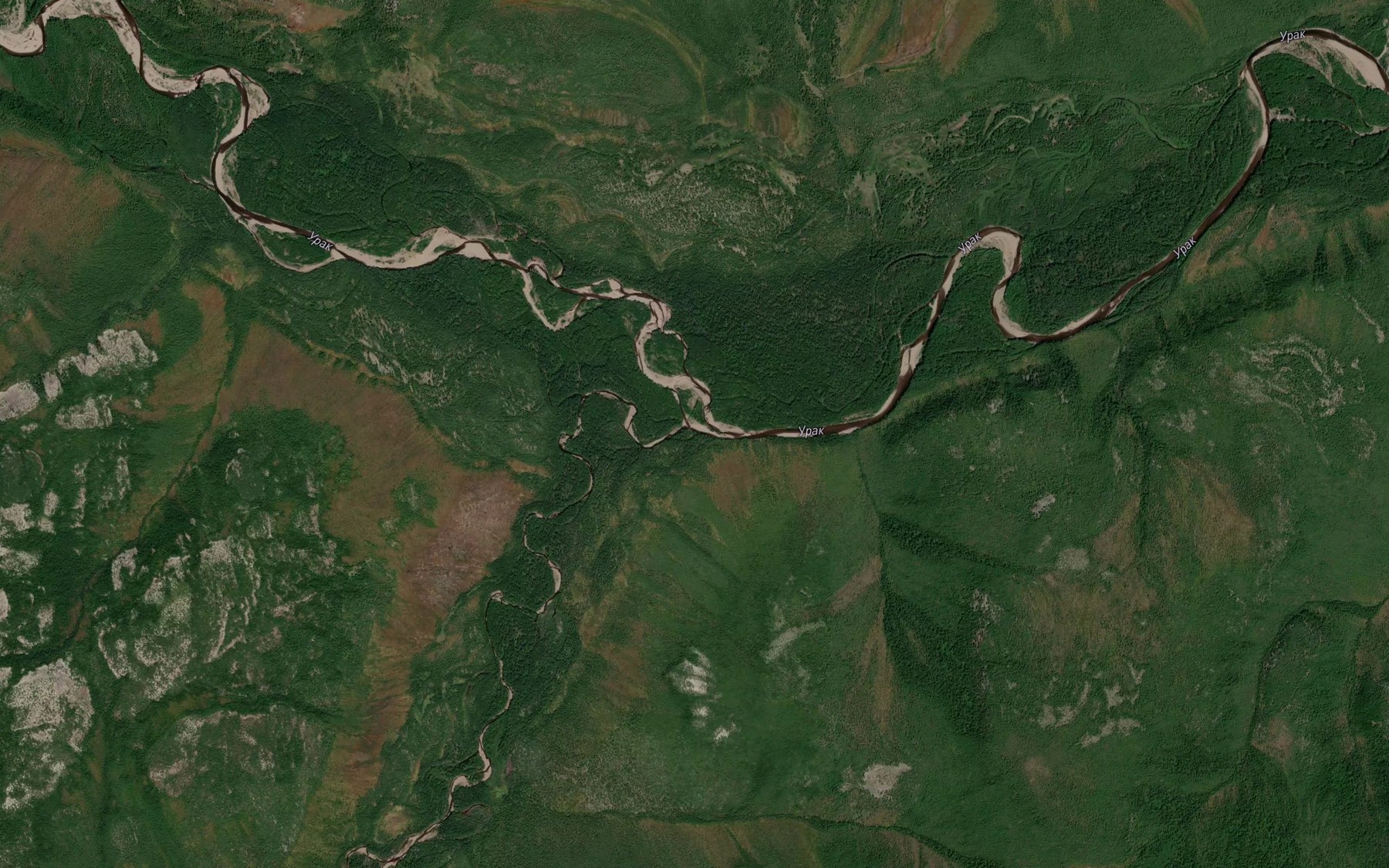 Satellite map of the Birandya