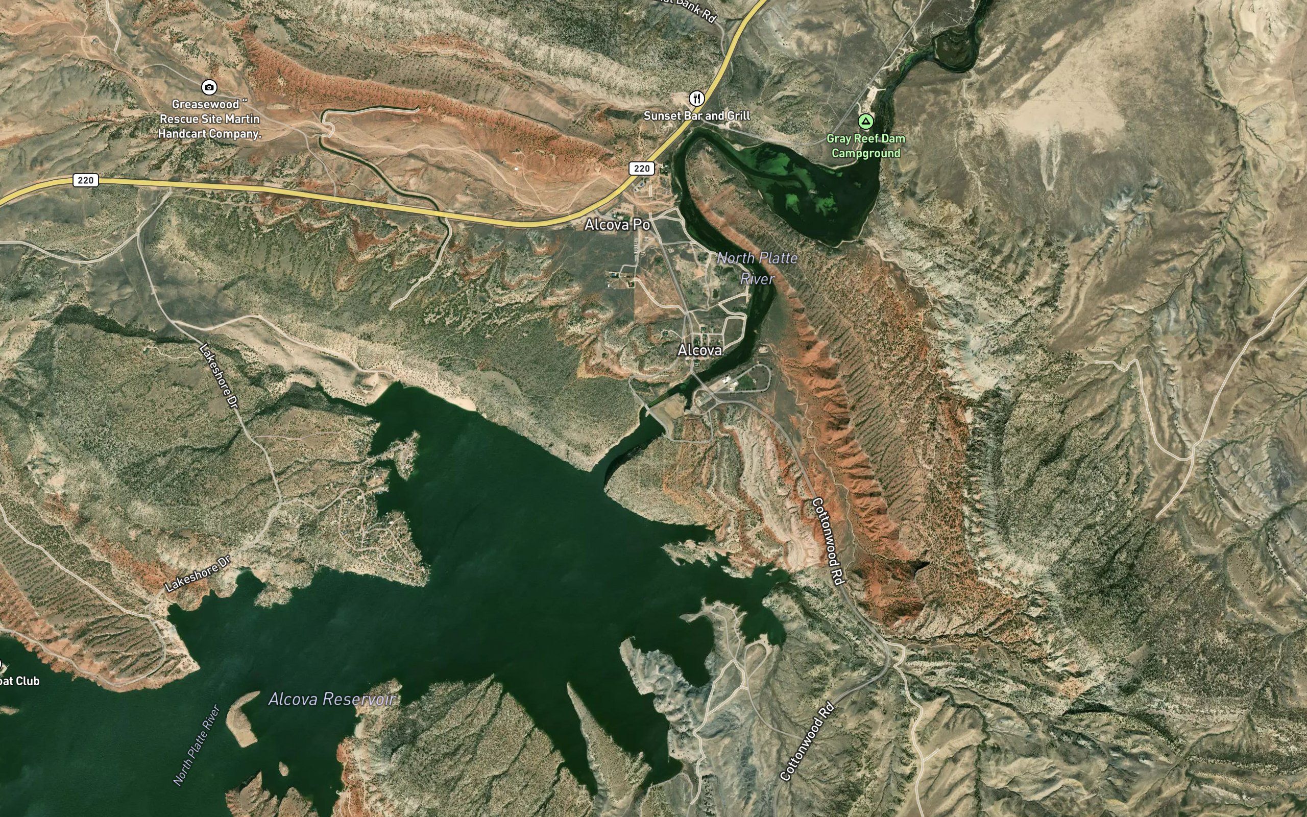 Alcova Reservoir