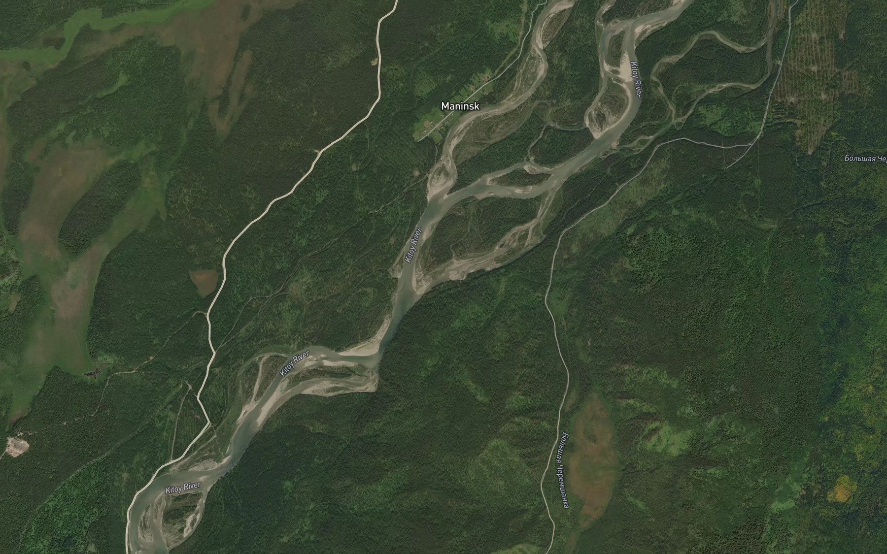Satellite map of the Porog Dmitriyevskiye Kamni