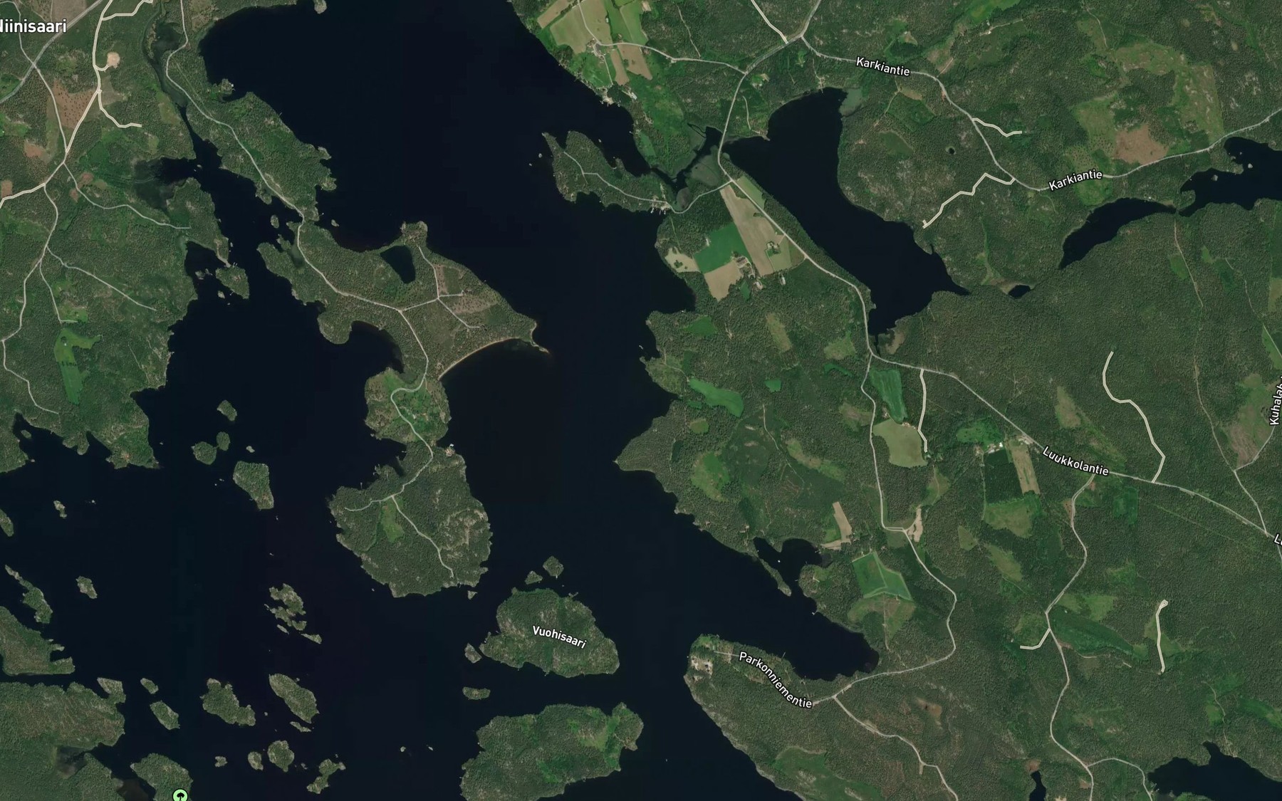 Satellite map of the Likalahti