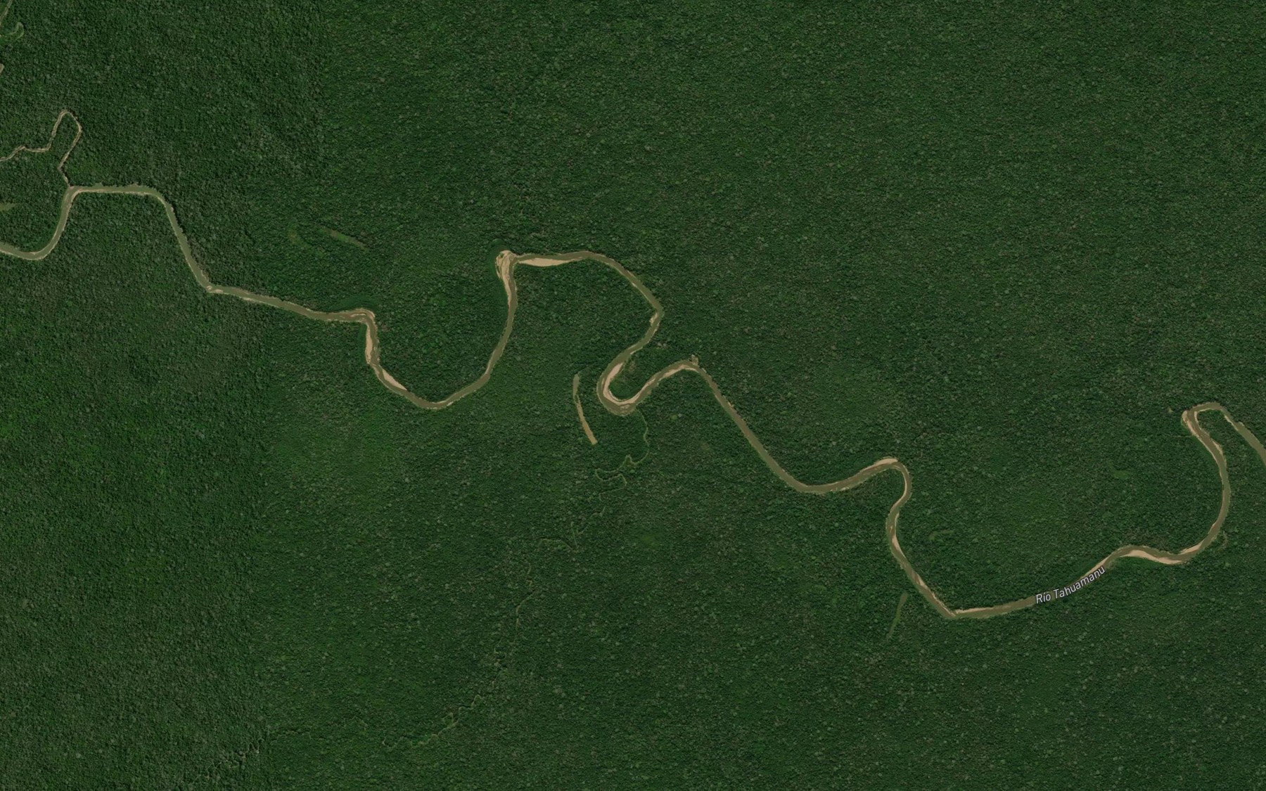 Satellite map of the Quebrada Puerto Grande