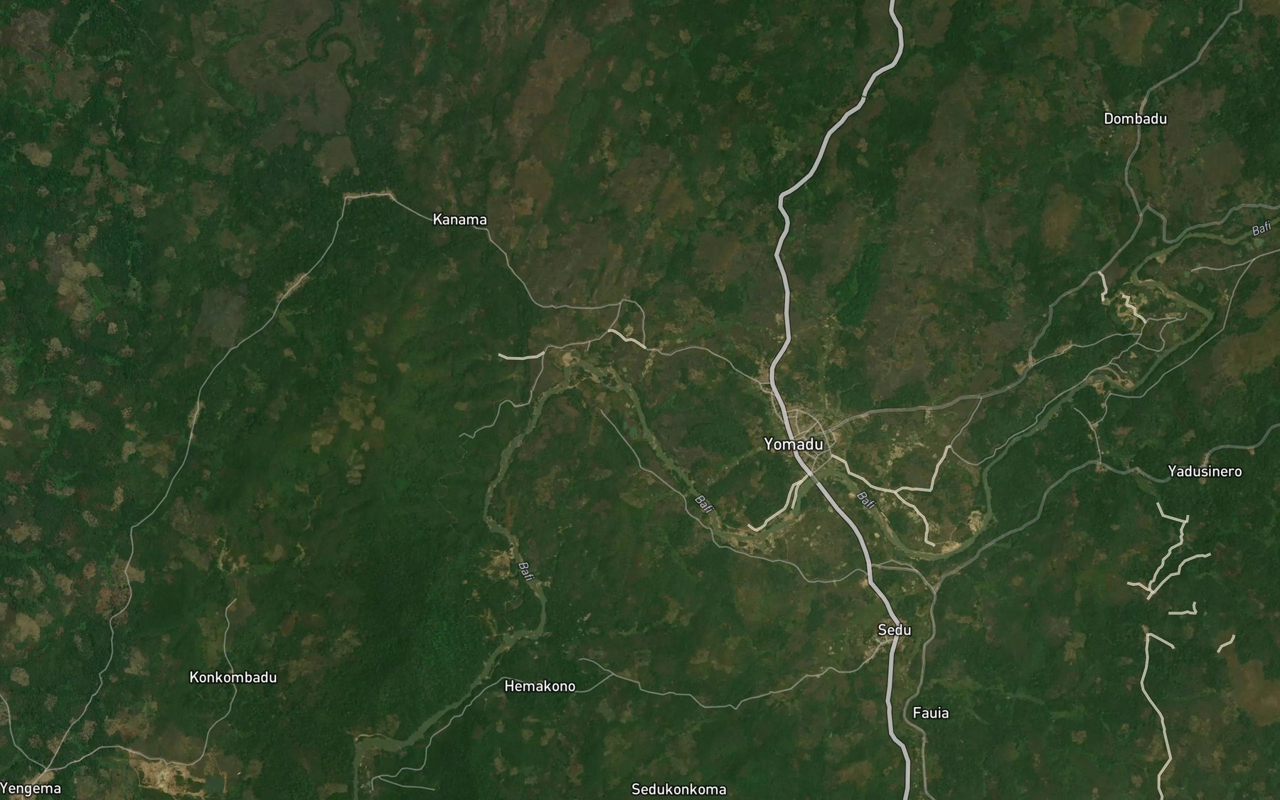 Satellite map of the Singapanda