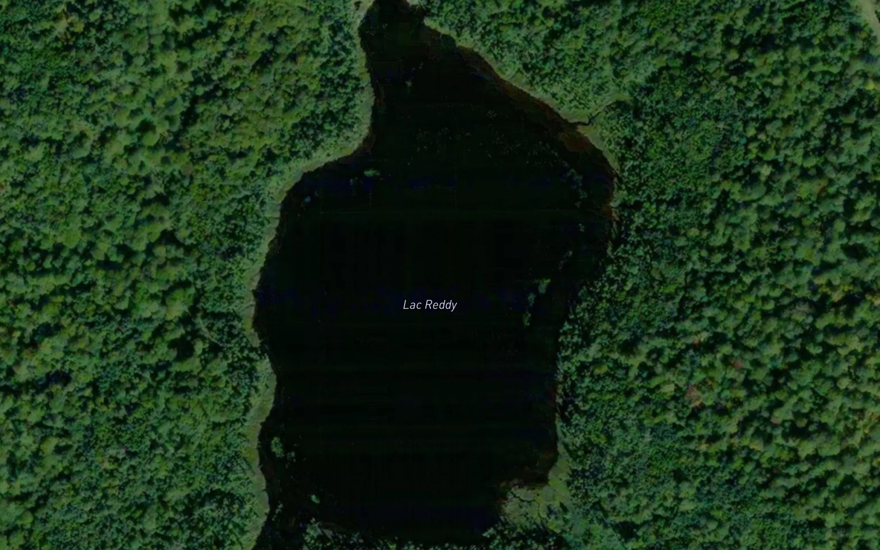 Satellite map of the Lac Reddy