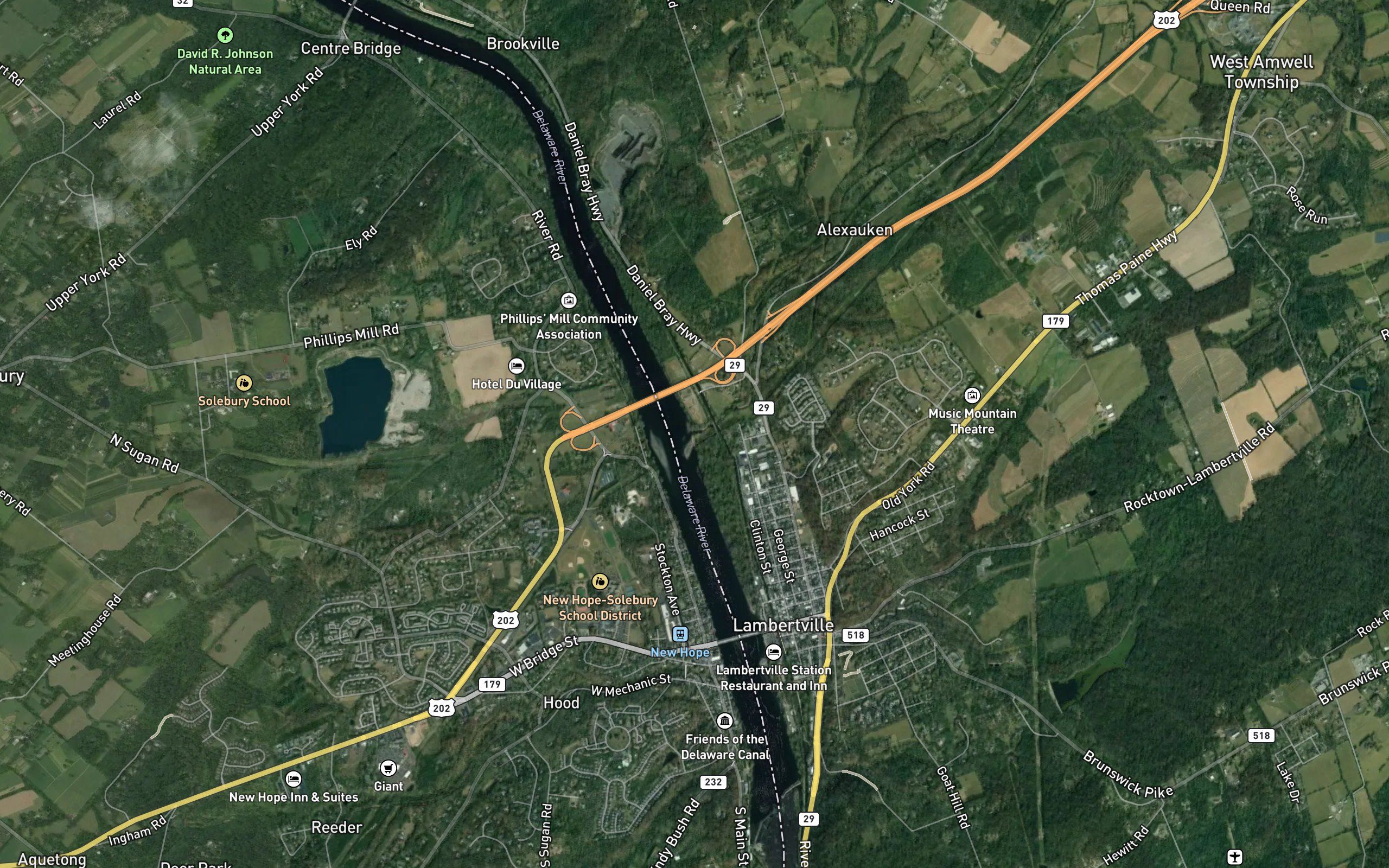 Alexauken Creek