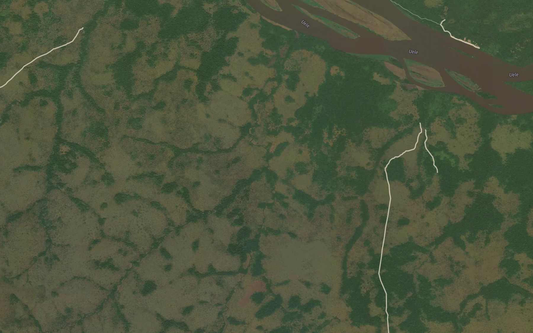 Satellite map of the Tangale
