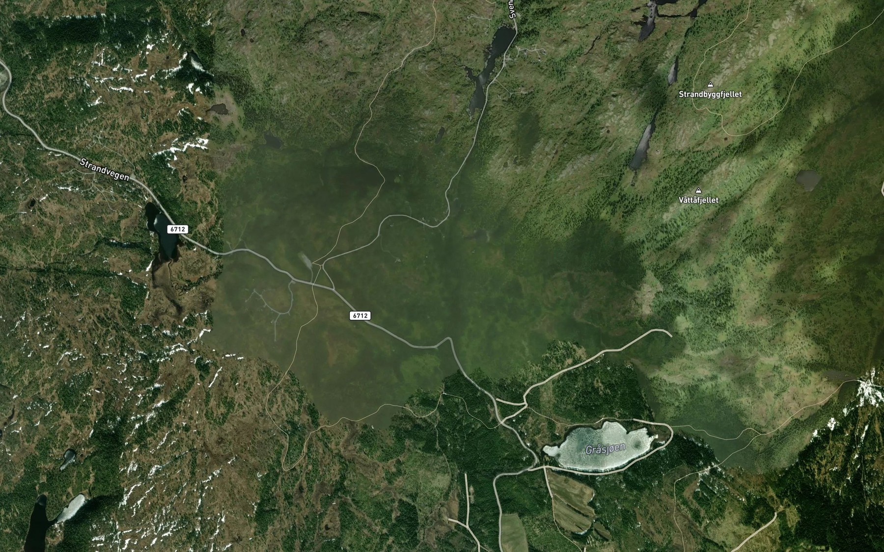 Satellite map of the Olemsbekken