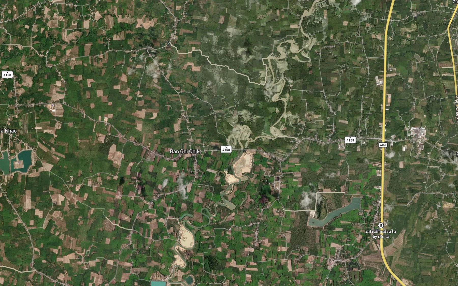 Satellite map of the Nong Hoi Kap