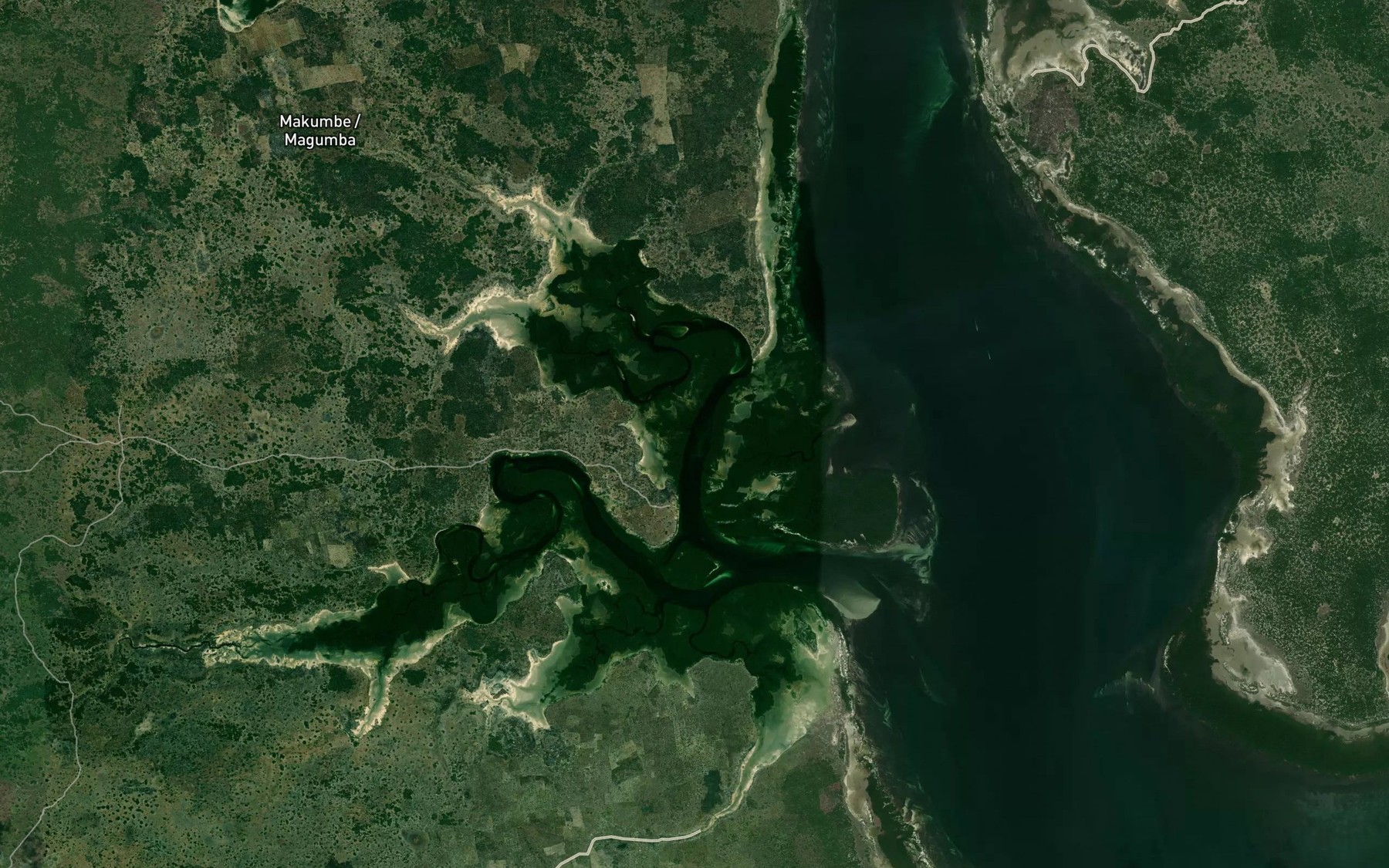 Satellite map of the Mto Magumba