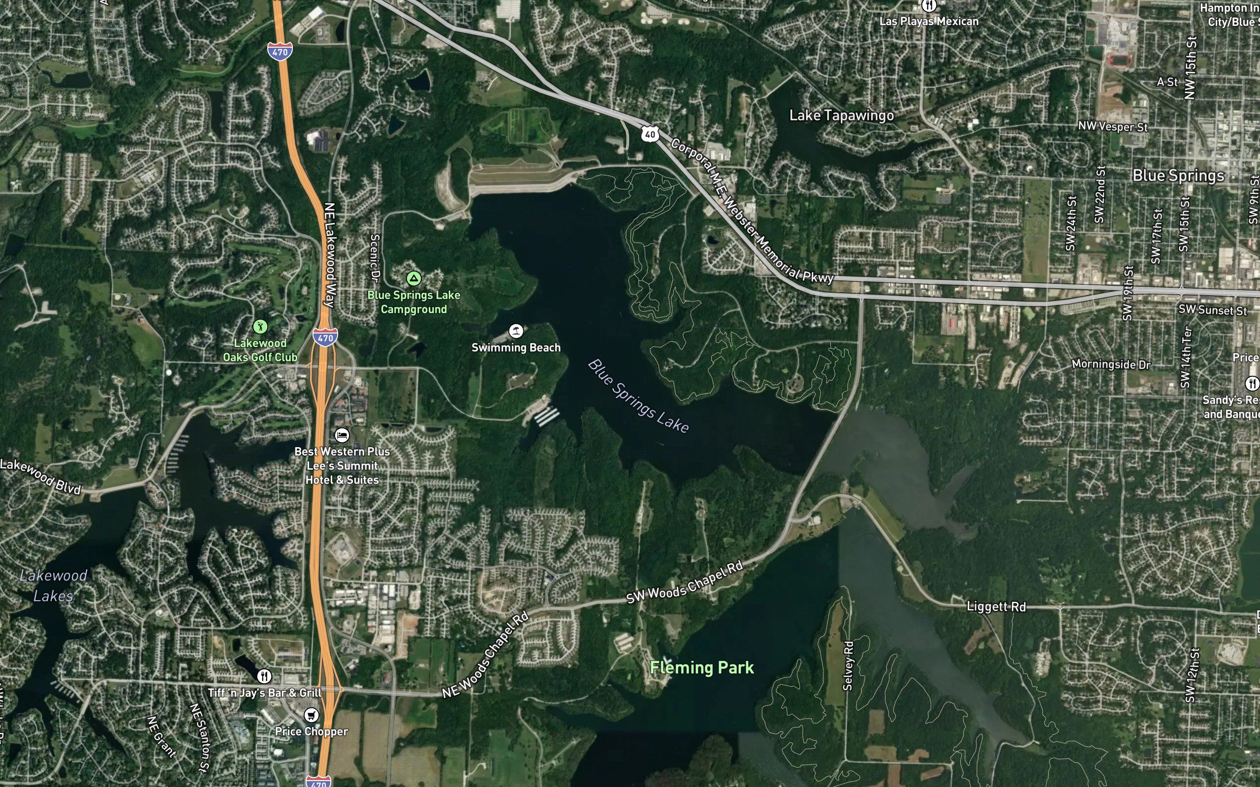 Blue Springs Lake