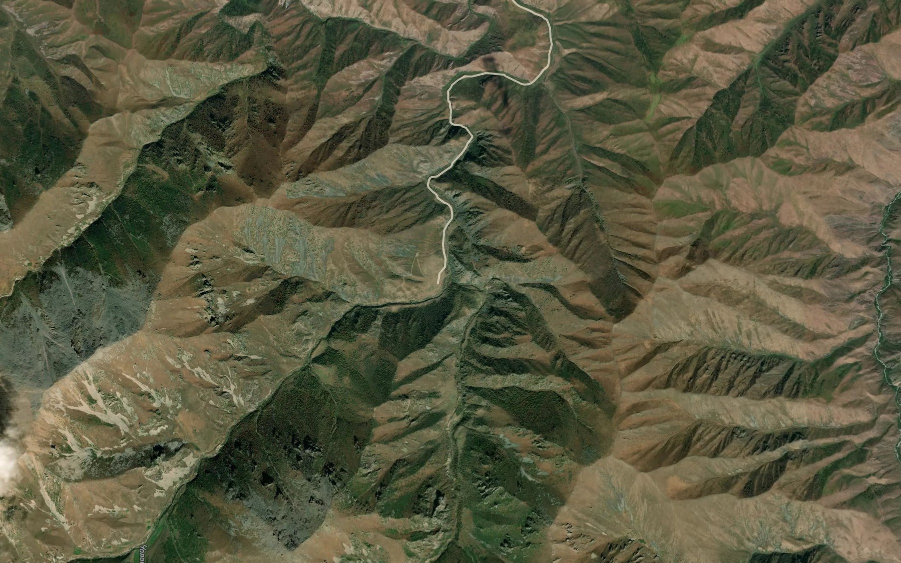 Satellite map of the Cholok-Kayyngdy