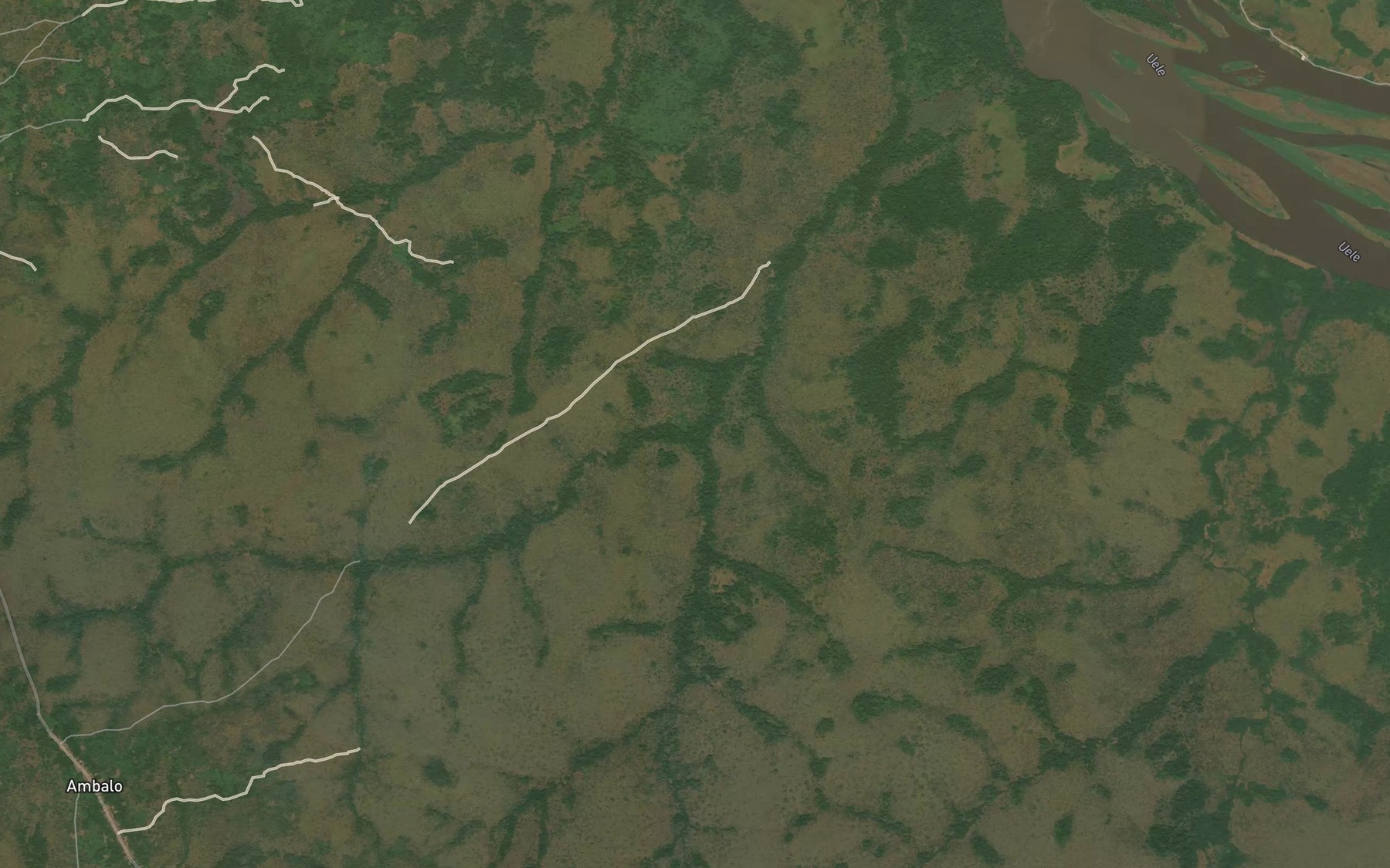 Satellite map of the Kwakwara