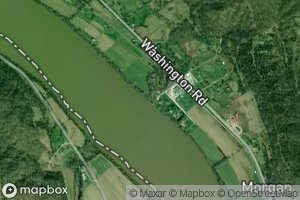 Satellite map of the Washington Run