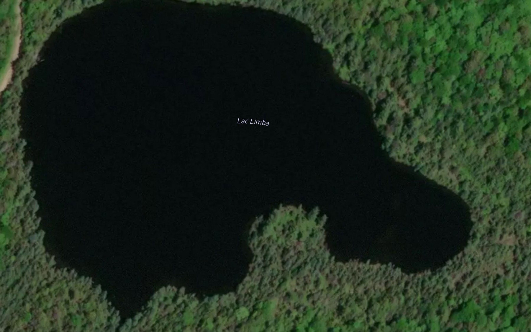Satellite map of the Lac Limba